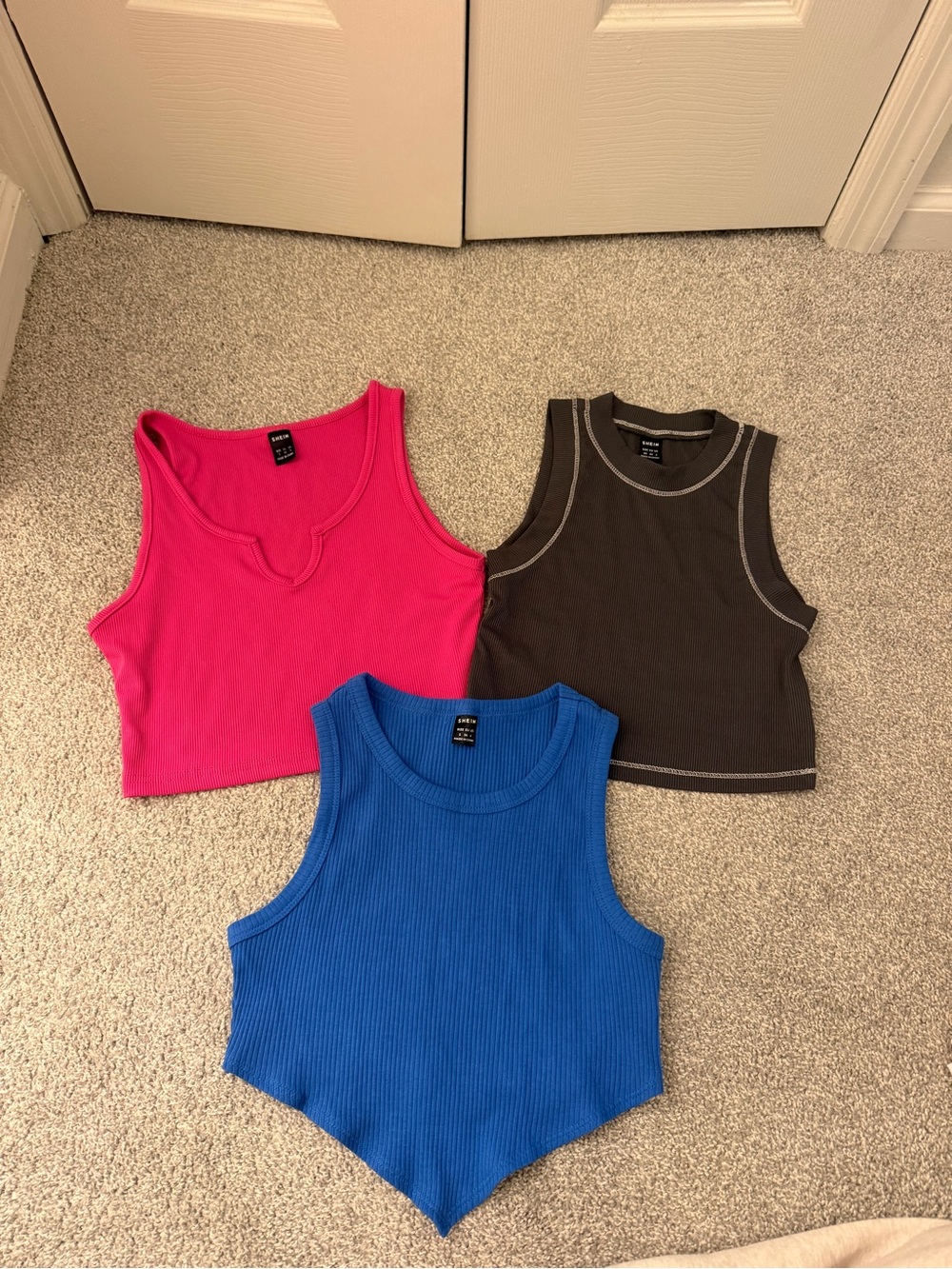 Bundle Ribbed Crop Tops